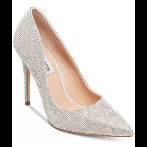 Steve Madden Crystal Rhinestone Daisie Pumps